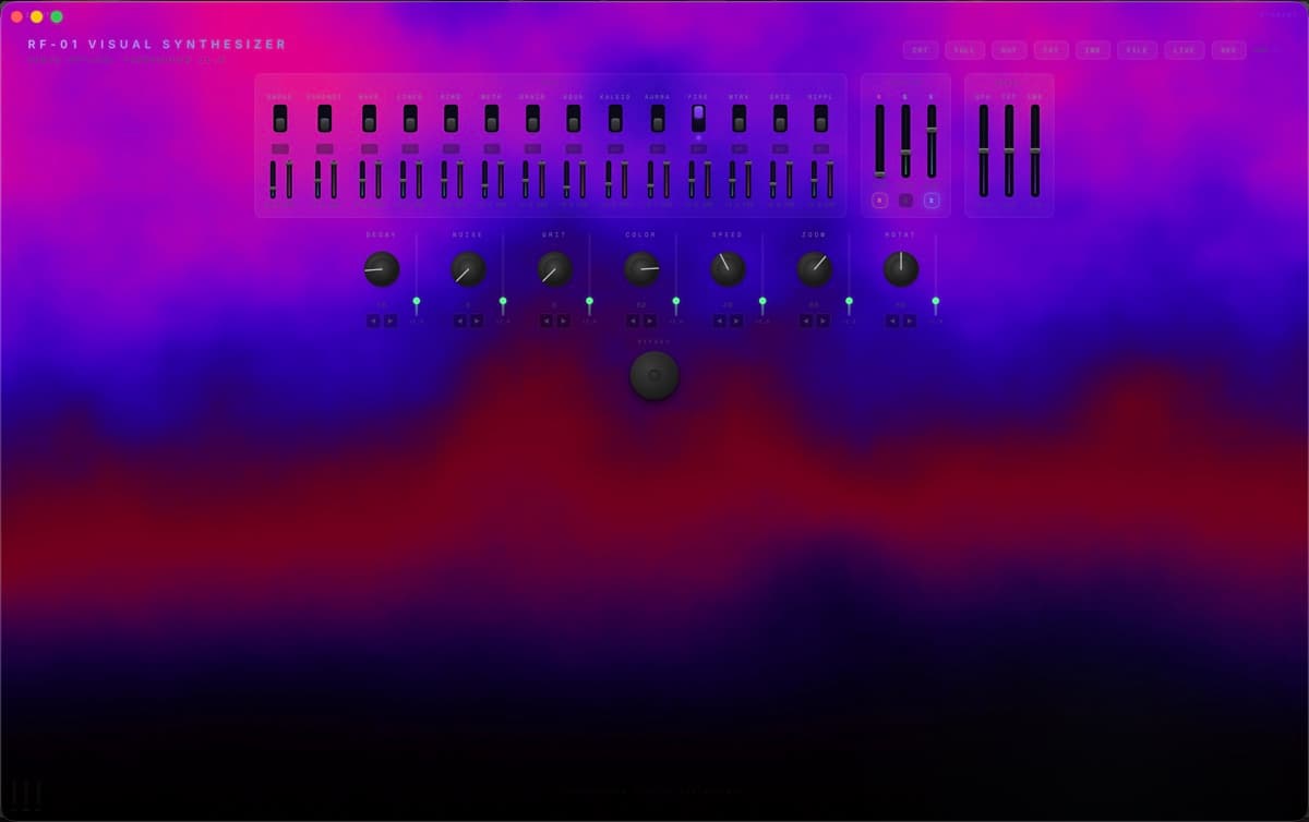 RF-01 Aurora pattern